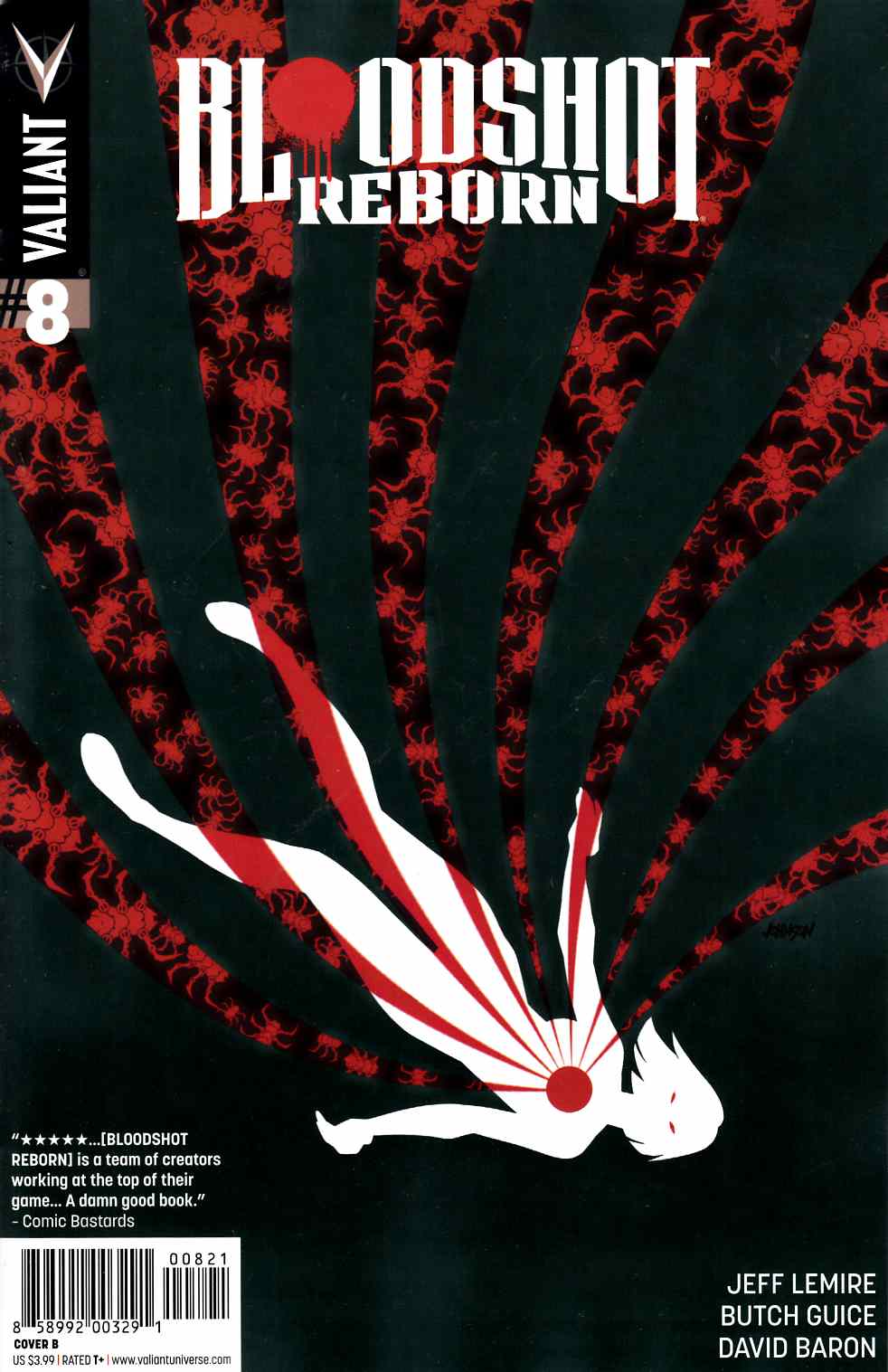 Bloodshot Reborn #8 Cover B- Johnson [Valiant Comic] LARGE
