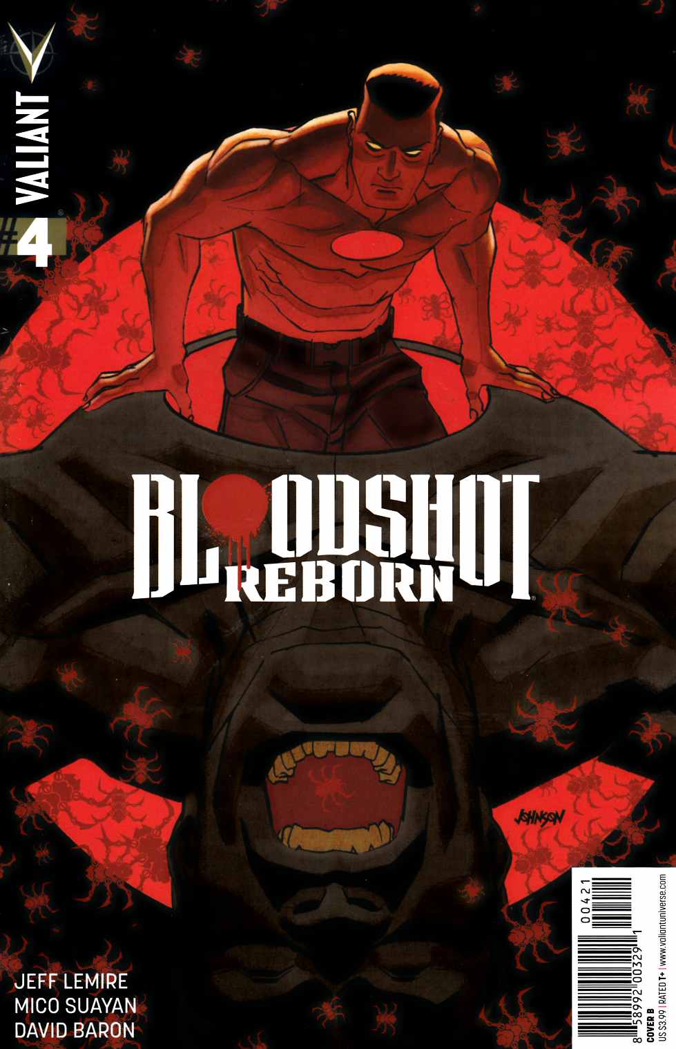 Bloodshot Reborn #4 Cover B- Johnson [Valiant Comic] THUMBNAIL