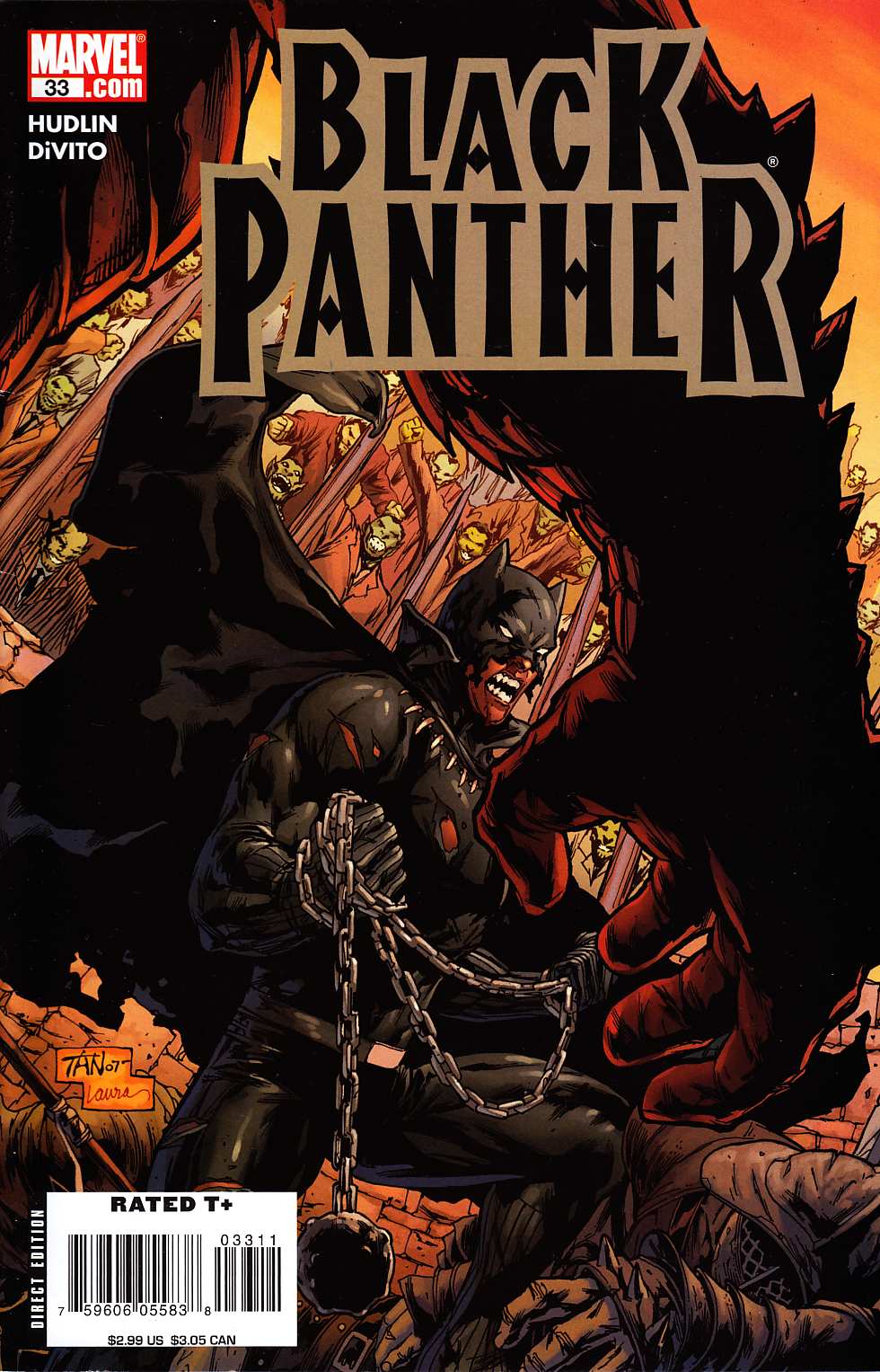Black Panther #33 Fine (6.0) [Marvel Comic] THUMBNAIL