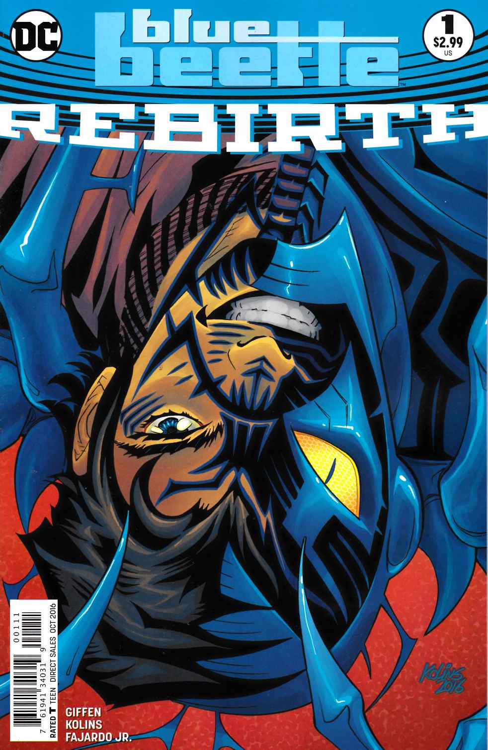 Blue Beetle Rebirth #1 [DC Comic] LARGE