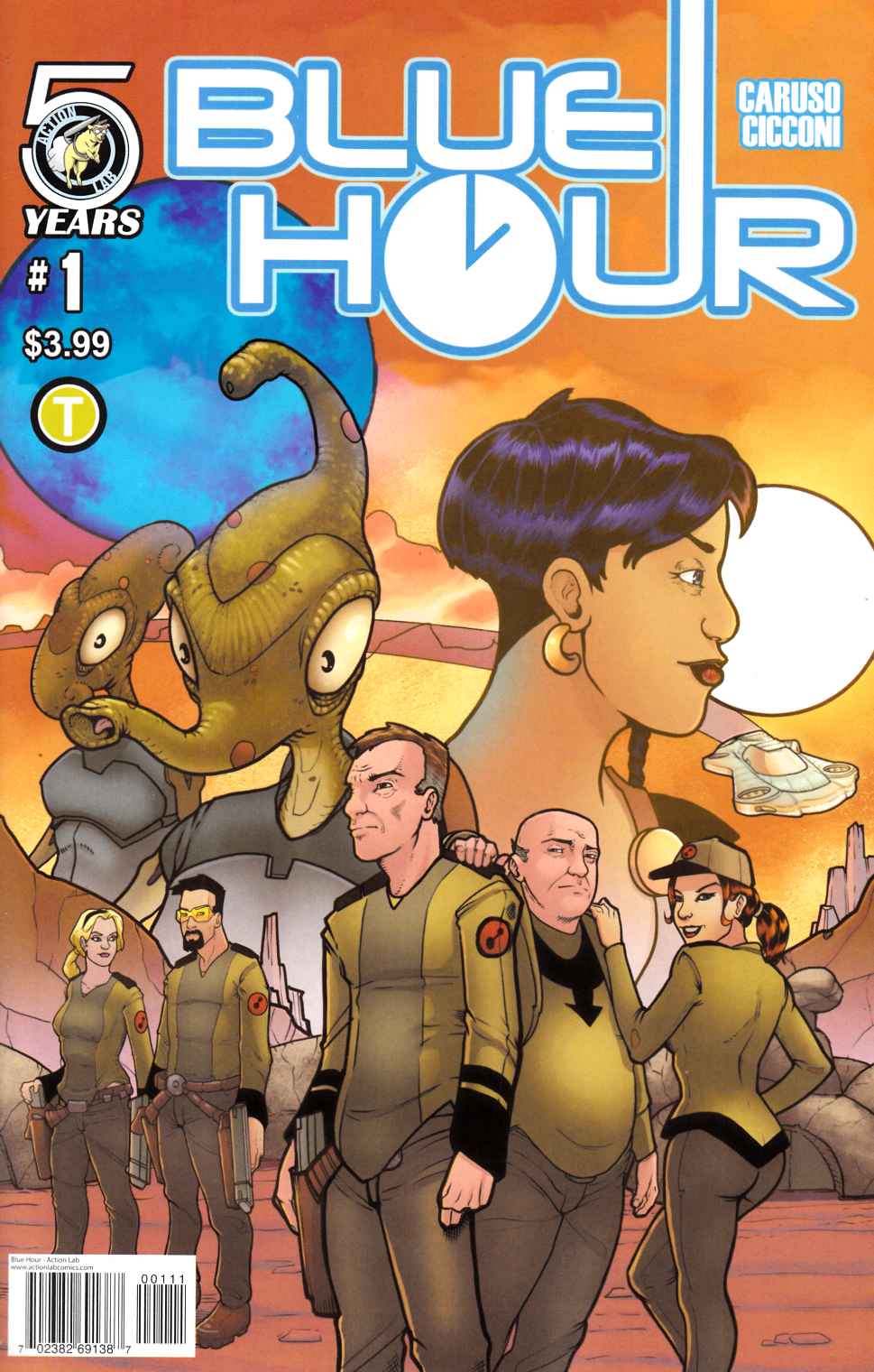 Blue Hour #1 Cover A [Action Lab Comic] THUMBNAIL