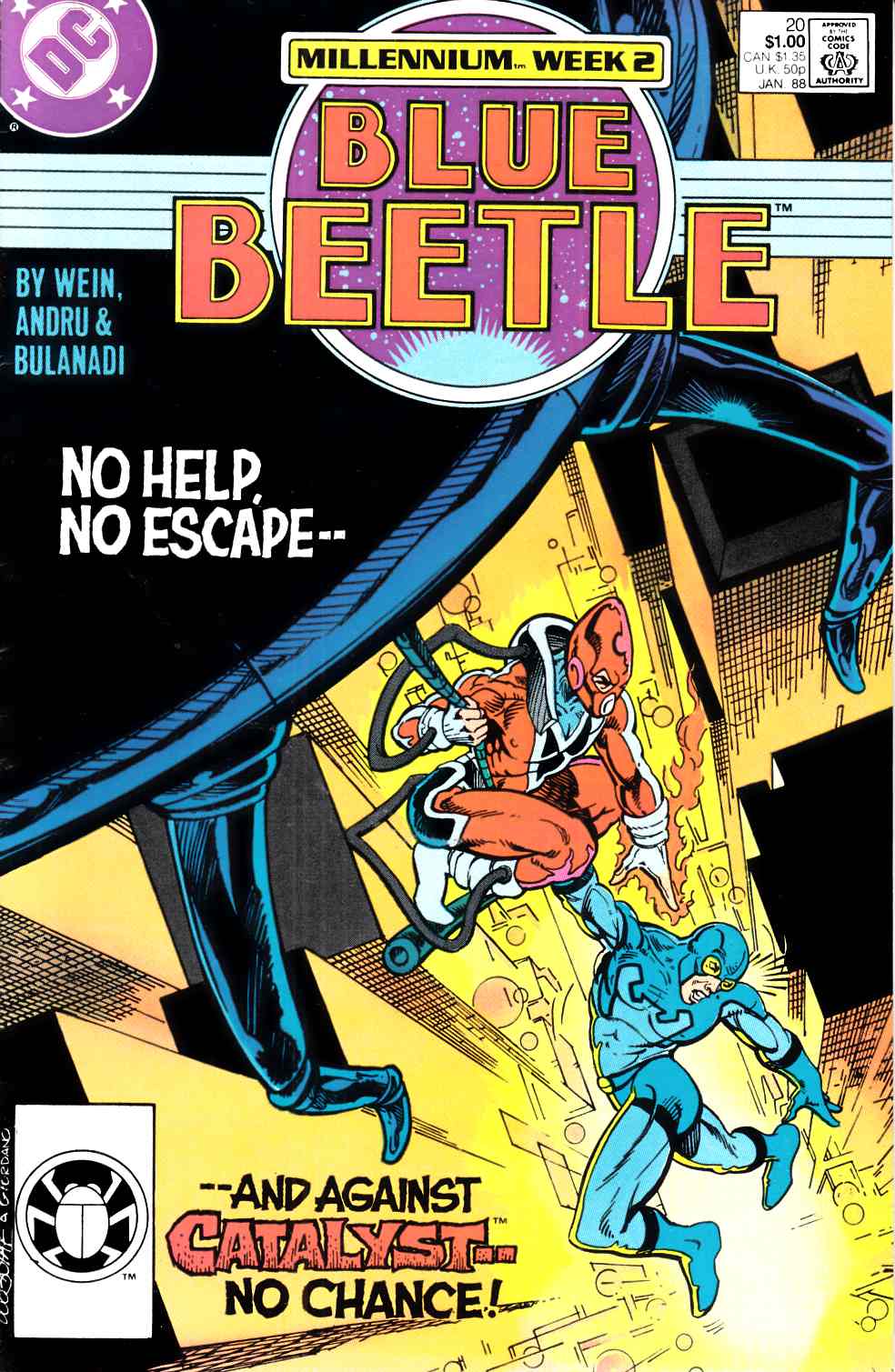 Blue Beetle #20 Fine (6.0) [DC Comic] THUMBNAIL