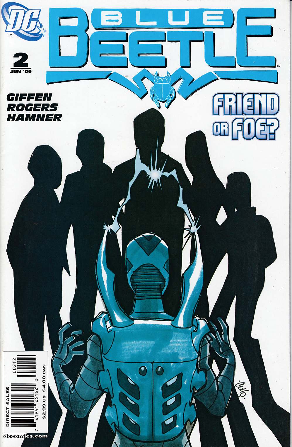 Blue Beetle #2 Second Printing Near Mint (9.4) [DC Comic] LARGE