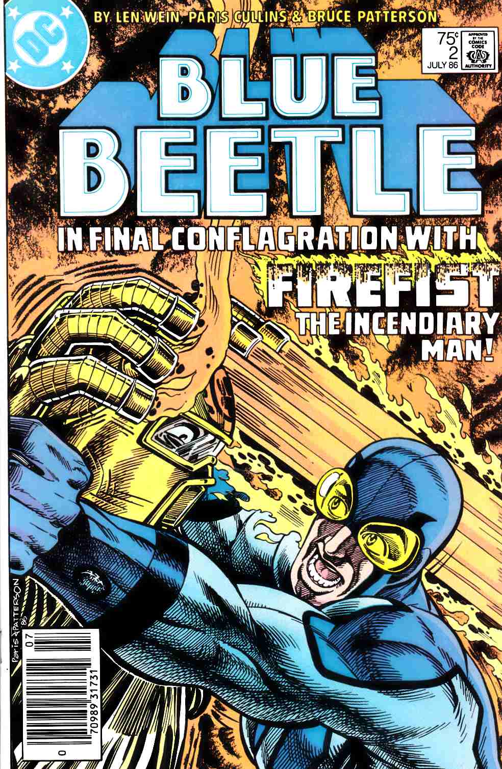 Blue Beetle #2 Newsstand Edition Very Fine (8.0) [DC Comic] THUMBNAIL