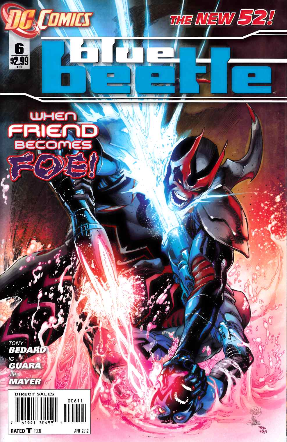 Blue Beetle #6 Very Fine (8.0) [DC Comic] LARGE