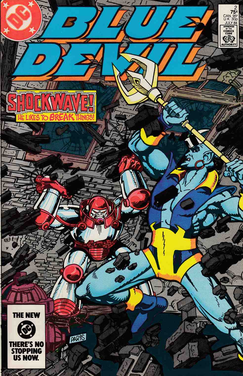 Blue Devil #2 Near Mint Minus (9.2) [DC Comic] LARGE