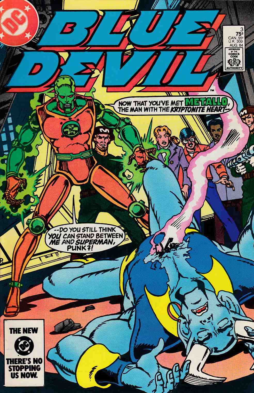 Blue Devil #3 Near Mint Minus (9.2) [DC Comic] LARGE