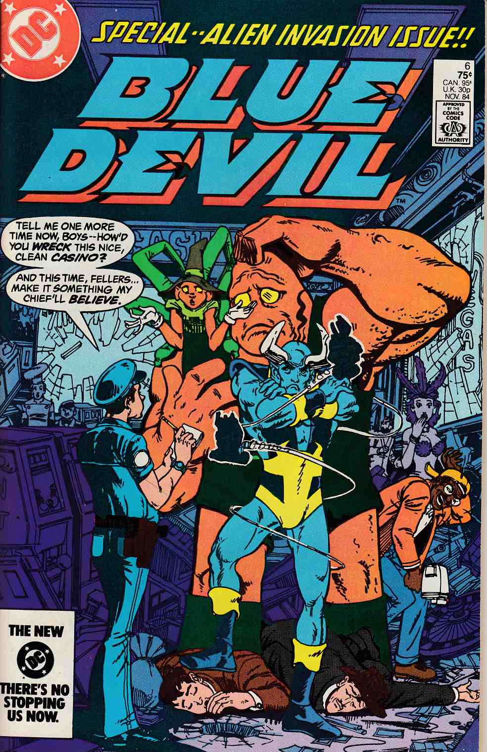 Blue Devil #6 Near Mint Minus (9.2) [DC Comic] LARGE