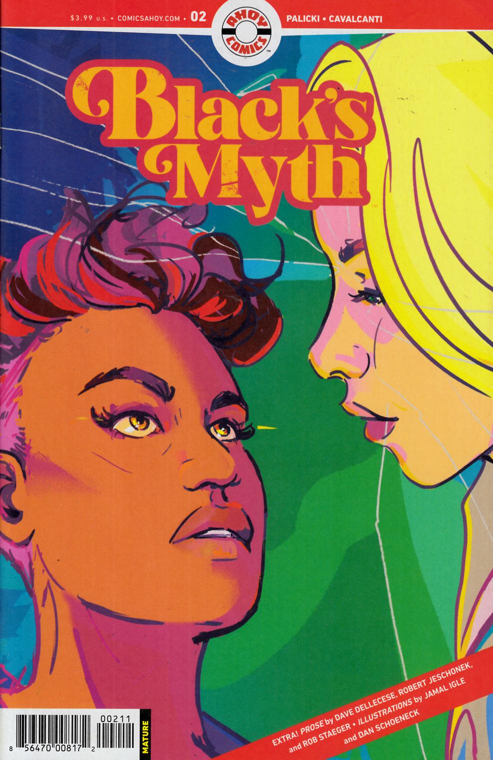 Black's Myth #2 Near Mint (9.4) [Ahoy Comic] LARGE