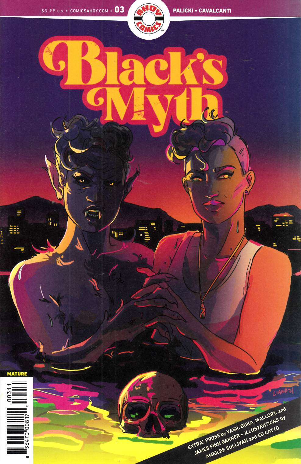Black's Myth #3 Near Mint (9.4) [Ahoy Comic] THUMBNAIL
