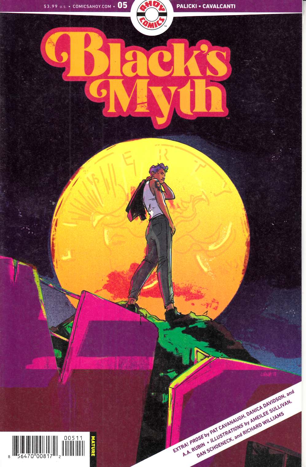 Black's Myth #5 Near Mint (9.4) [Ahoy Comic] LARGE