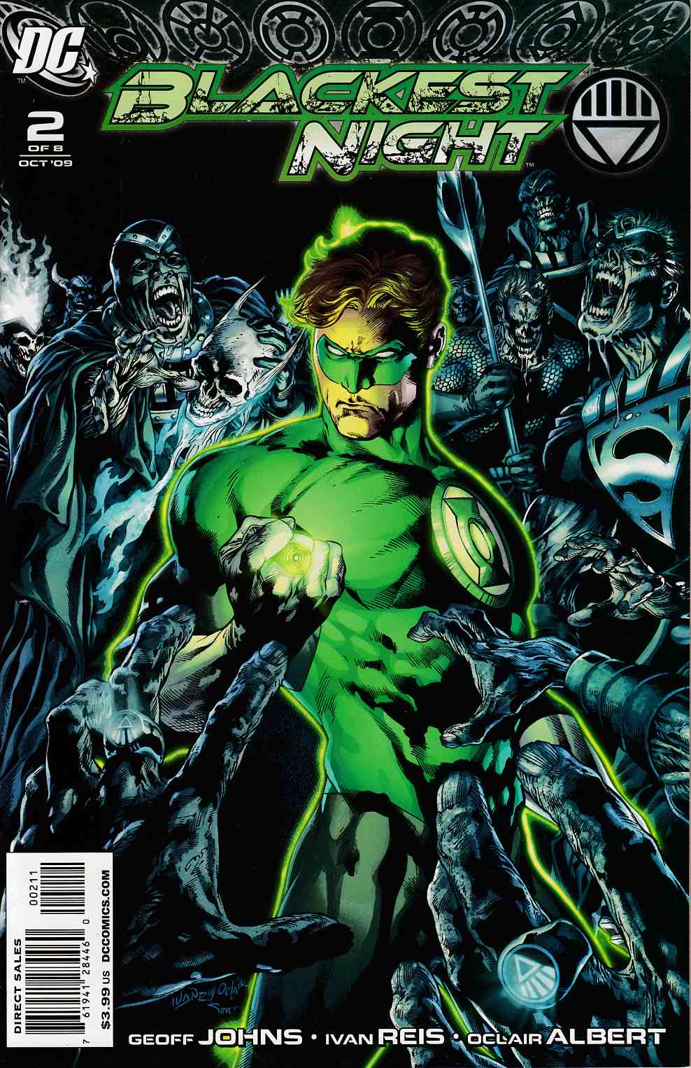 Blackest Night #2 Near Mint (9.4) [DC Comic] LARGE