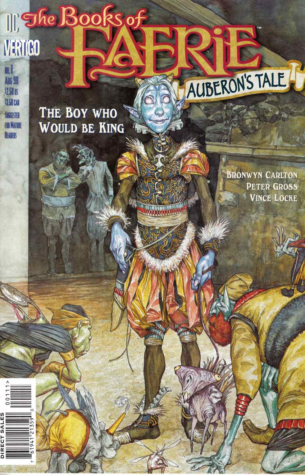 Books of Faerie Auberon's Tale #1 Near Mint (9.4) [DC Comic] LARGE