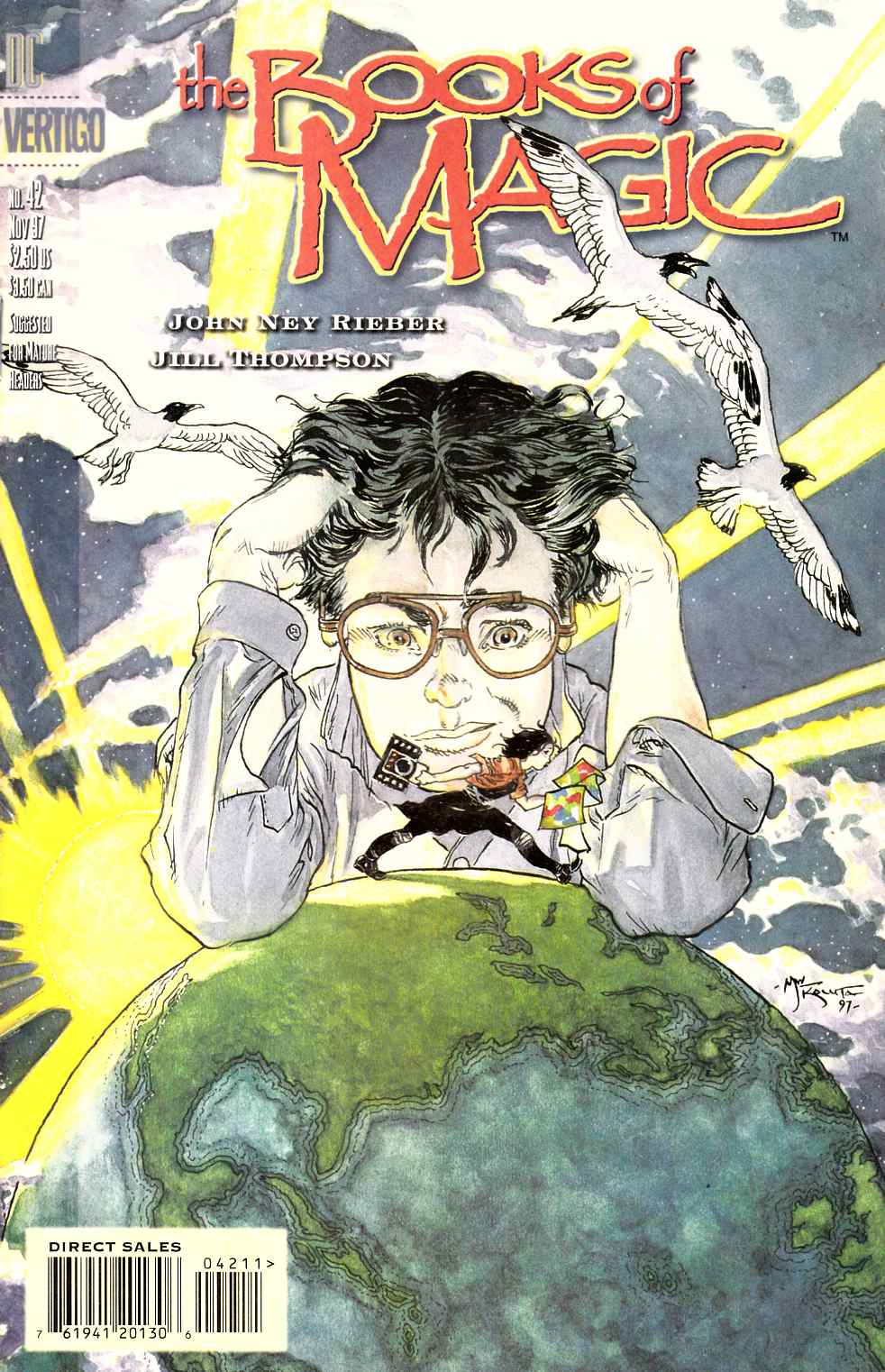 Books of Magic #42 Near Mint (9.4) [DC Comic] THUMBNAIL