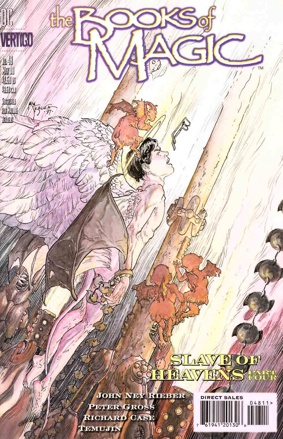 Books of Magic #48 Near Mint (9.4) [DC Comic] THUMBNAIL