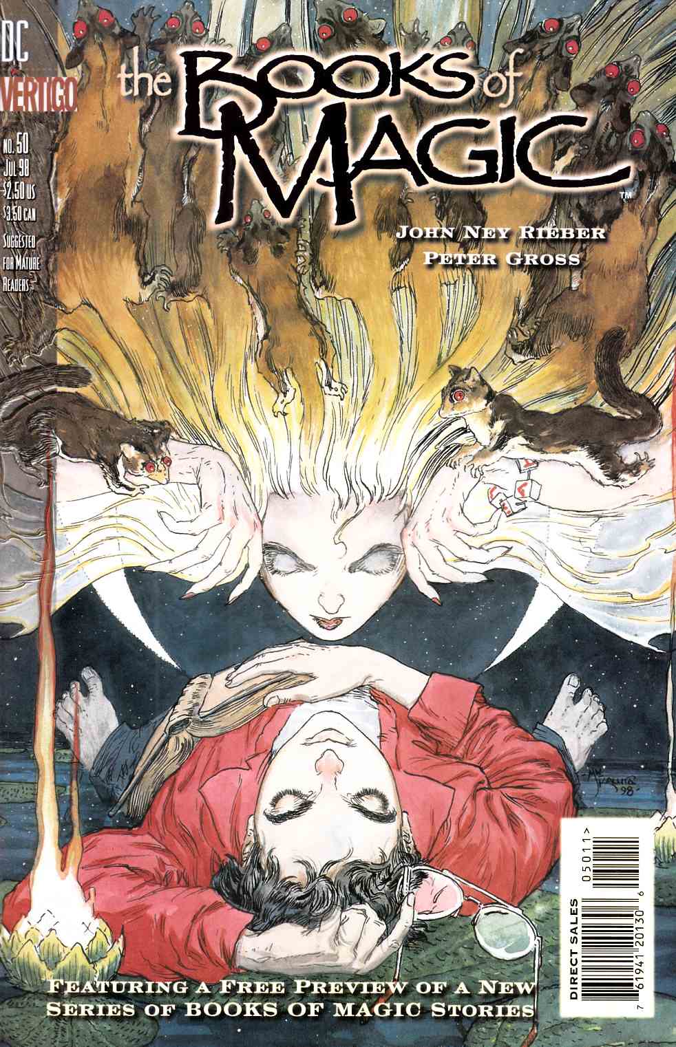 Books of Magic #50 Near Mint (9.4) [DC Comic] LARGE