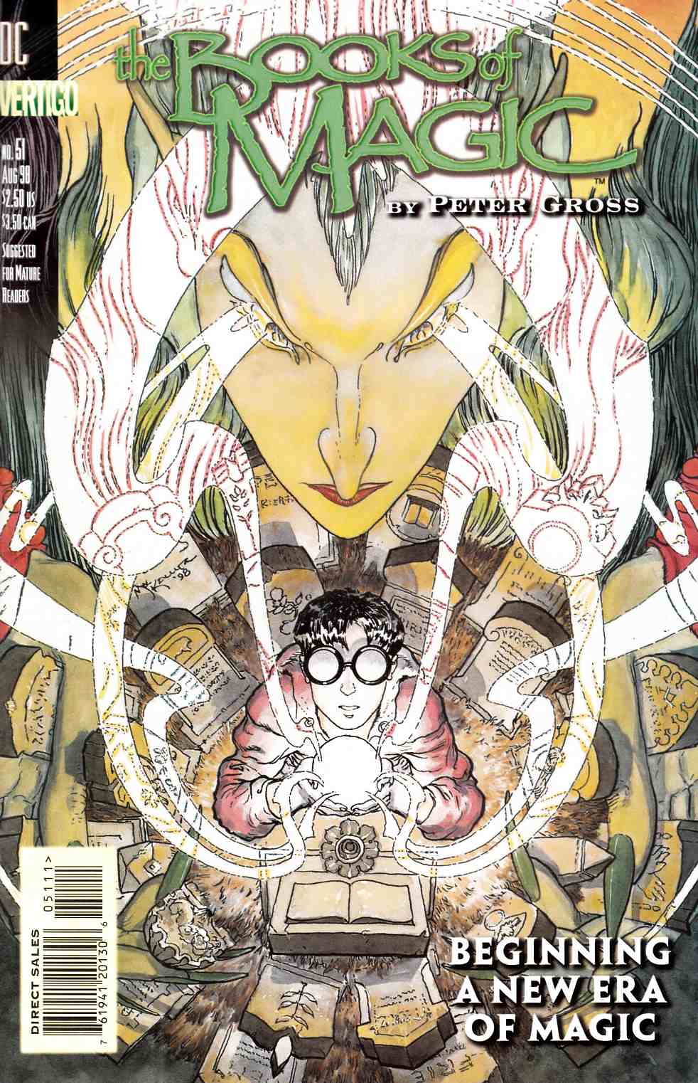 Books of Magic #51 Near Mint (9.4) [DC Comic] THUMBNAIL