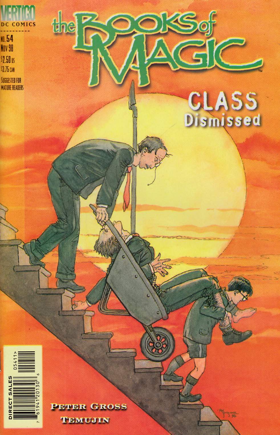 Books of Magic #54 Near Mint (9.4) [DC Comic] LARGE