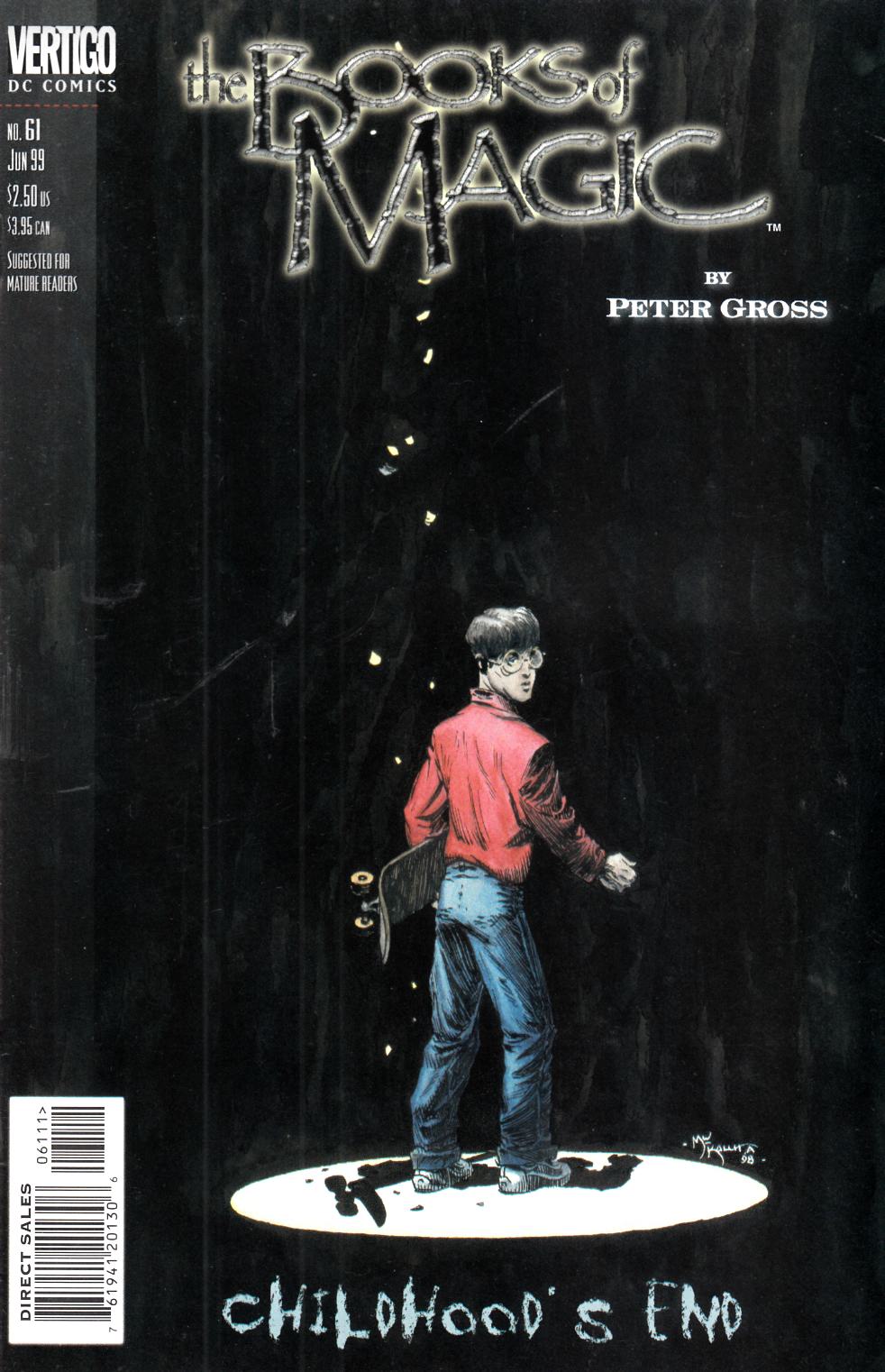 Books of Magic #61 Near Mint (9.4) [DC Comic] LARGE