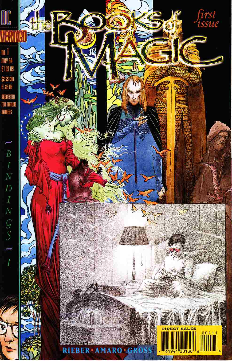 Books of Magic #1 Very Fine (8.0) [DC Comic] LARGE