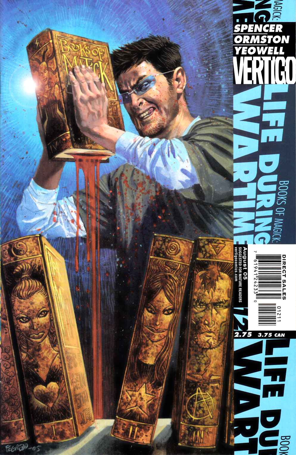 Books of Magick Life During Wartime #12 Near Mint (9.4) [DC Comic] THUMBNAIL