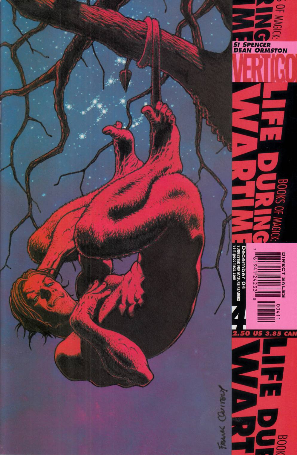 Books of Magick Life During Wartime #4 Near Mint (9.4) [DC Comic] LARGE