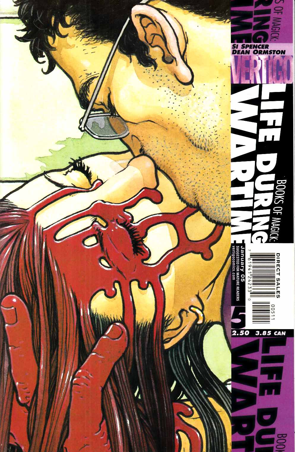 Books of Magick Life During Wartime #5 Near Mint (9.4) [DC Comic] THUMBNAIL