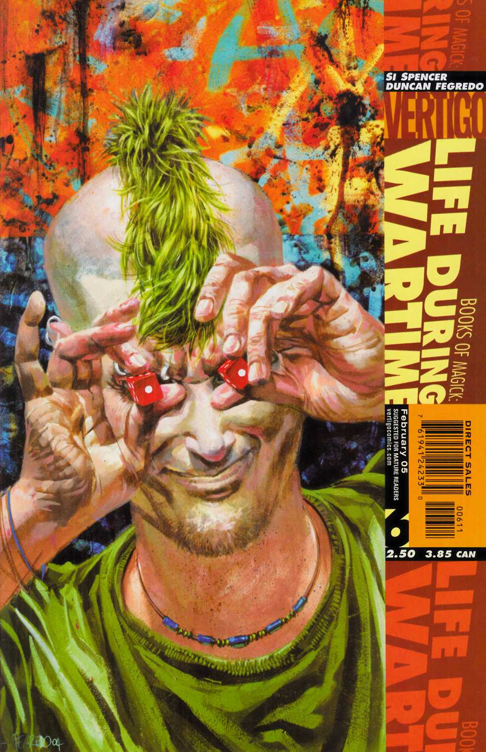 Books of Magick Life During Wartime #6 Near Mint (9.4) [DC Comic] LARGE