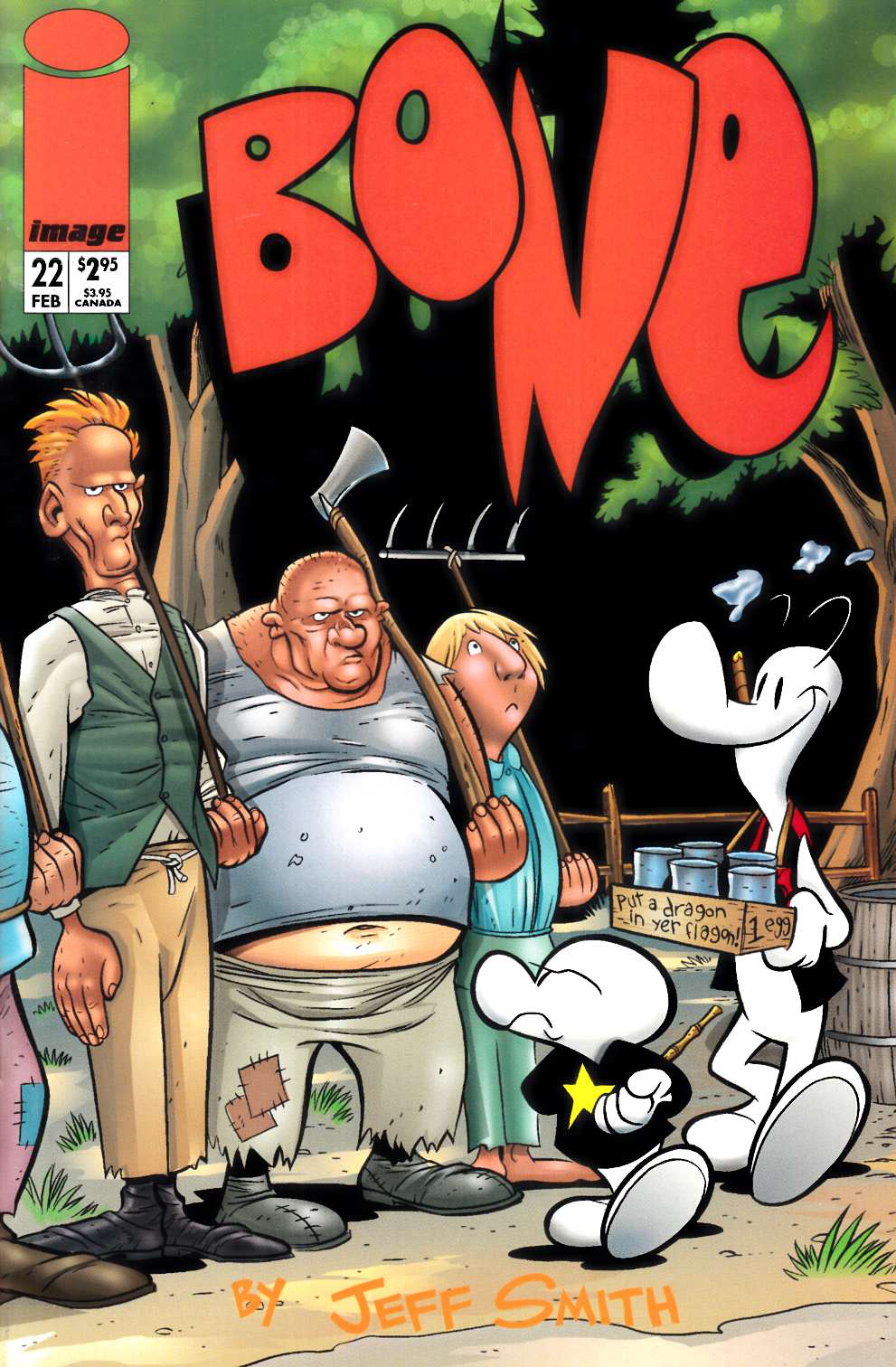 Bone #22 Near Mint Minus (9.2) [Image/Cartoon Books Comic] LARGE