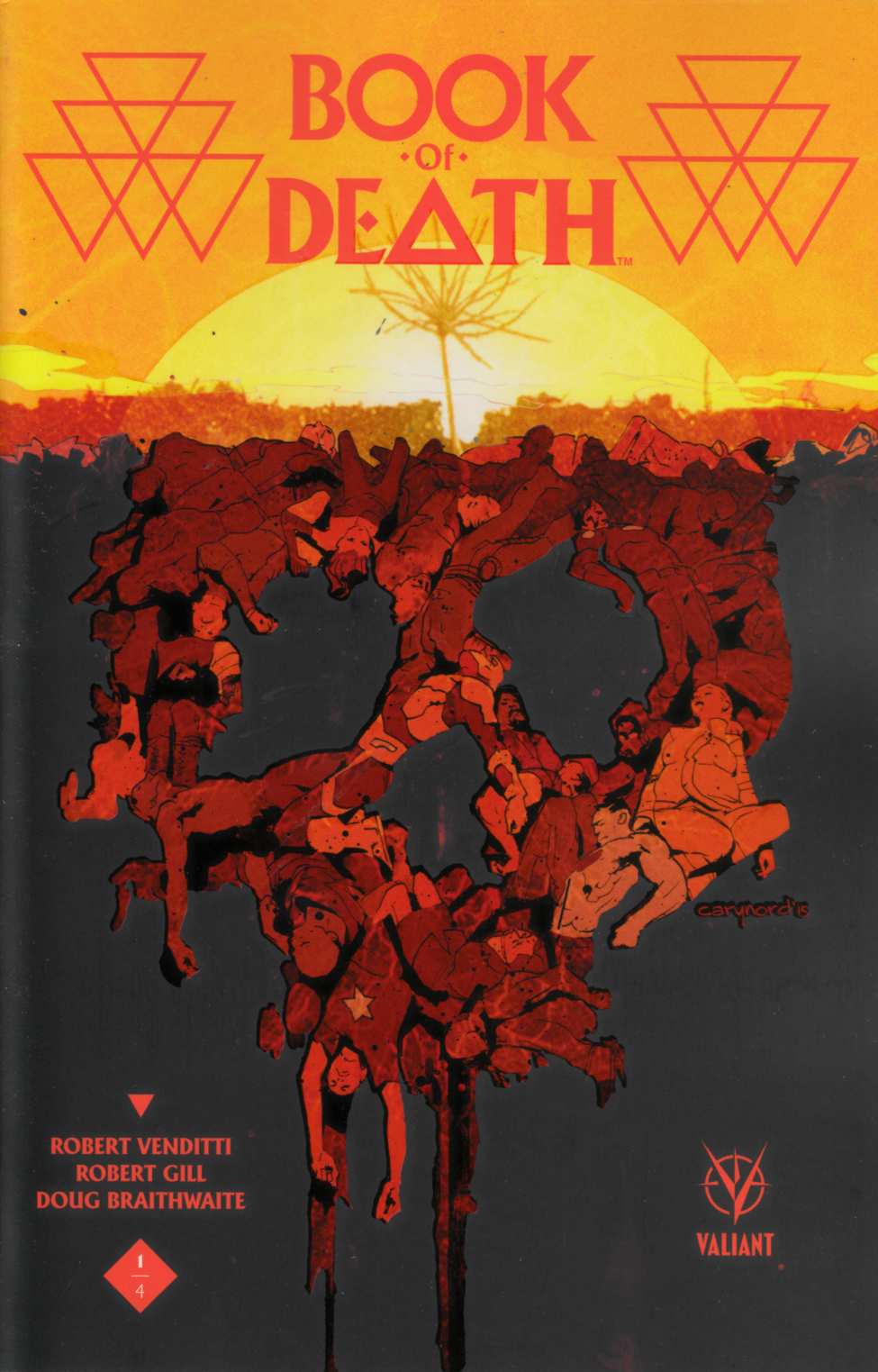 Book of Death #1 Cover B- Nord [Valiant Comic] THUMBNAIL