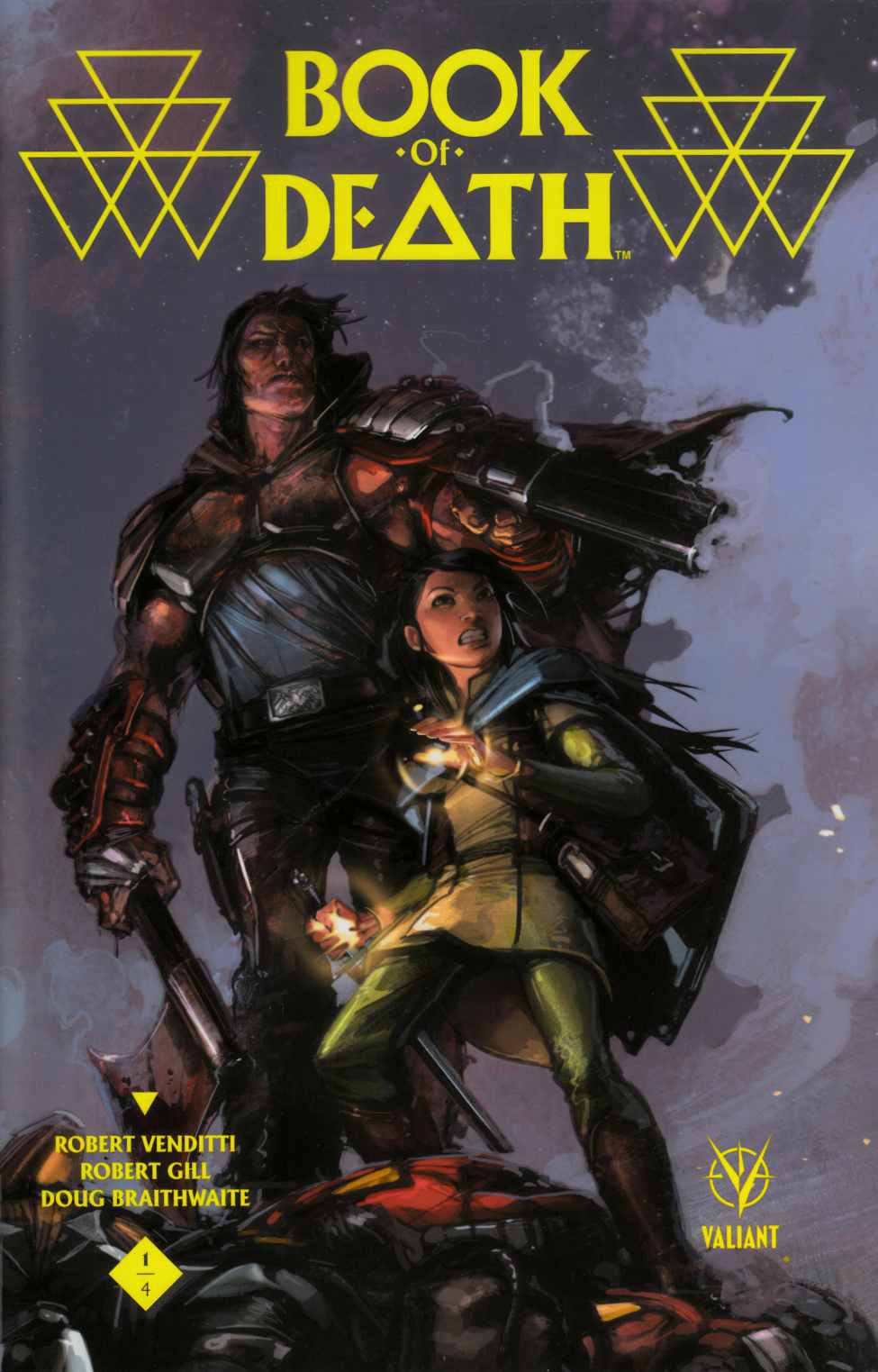 Book of Death #1 Cover C- Crain [Valiant Comic] THUMBNAIL