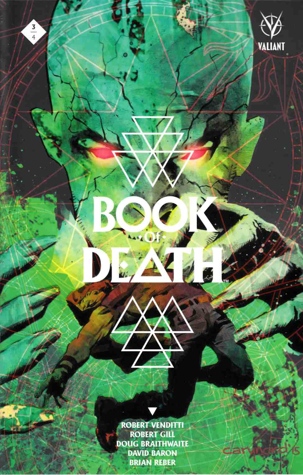 Book of Death #3 Cover A- Nord [Valiant Comic] THUMBNAIL