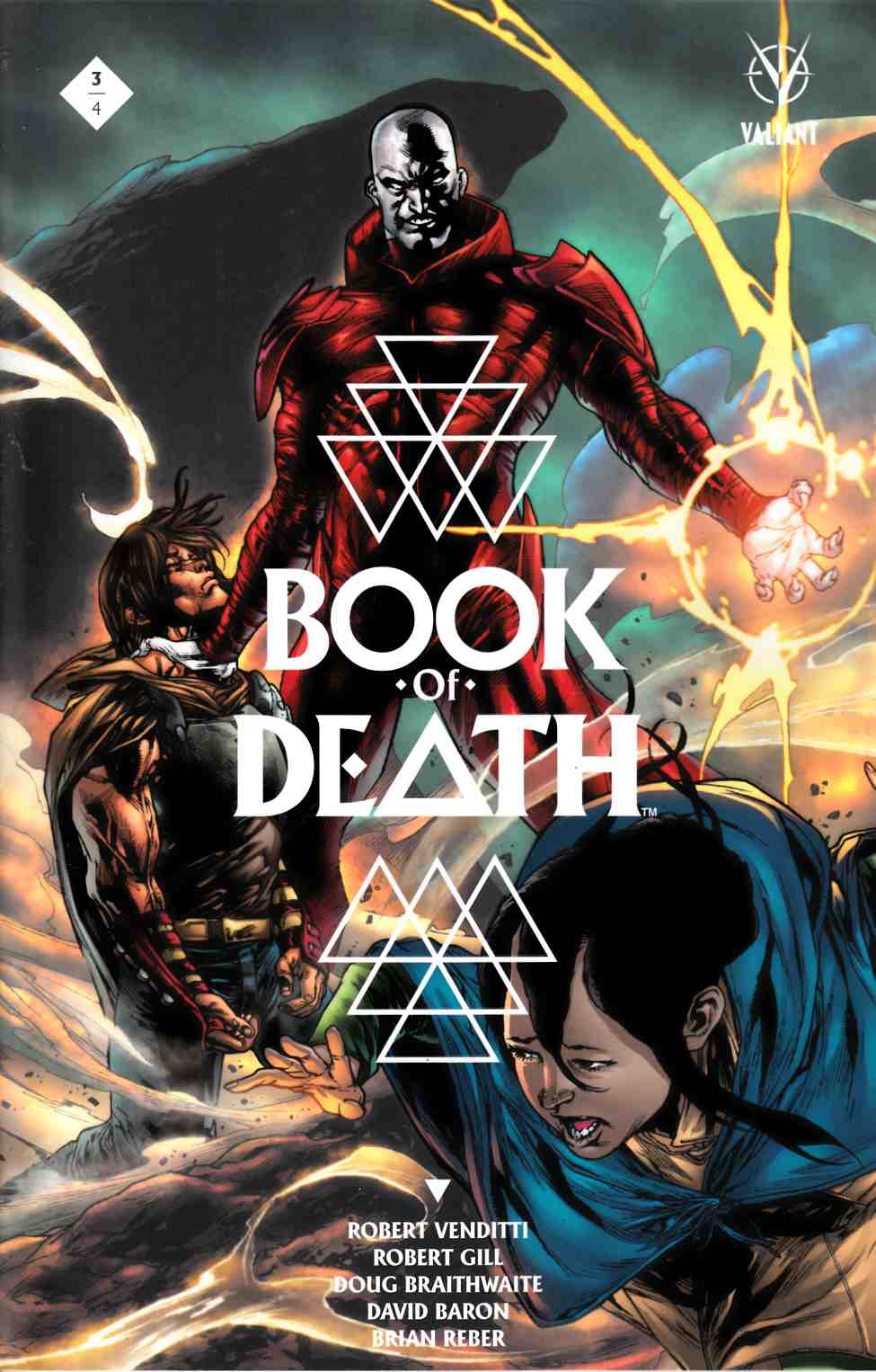 Book of Death #3 Cover C- Segovia [Valiant Comic] THUMBNAIL
