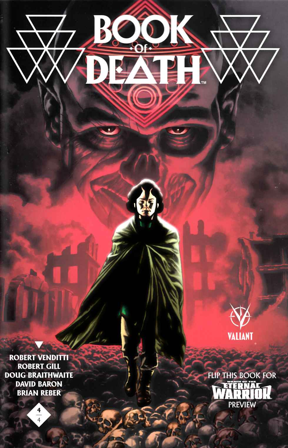 Book of Death #4 Cover B- Suayan [Valiant Comic] LARGE