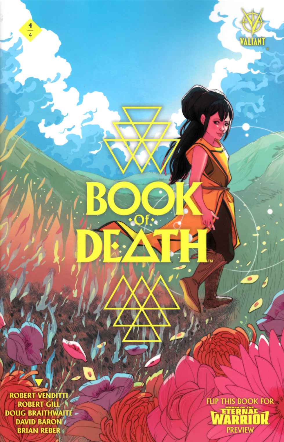 Book of Death #4 Cover C- Sauvage [Valiant Comic] THUMBNAIL