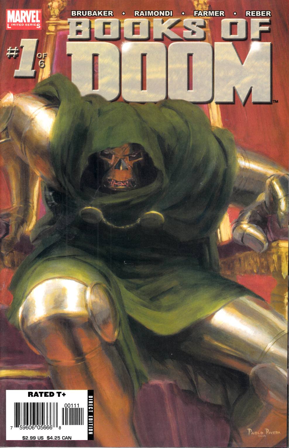 Books of Doom #1 Very Fine/Near Mint (9.0) [Marvel Comic] THUMBNAIL