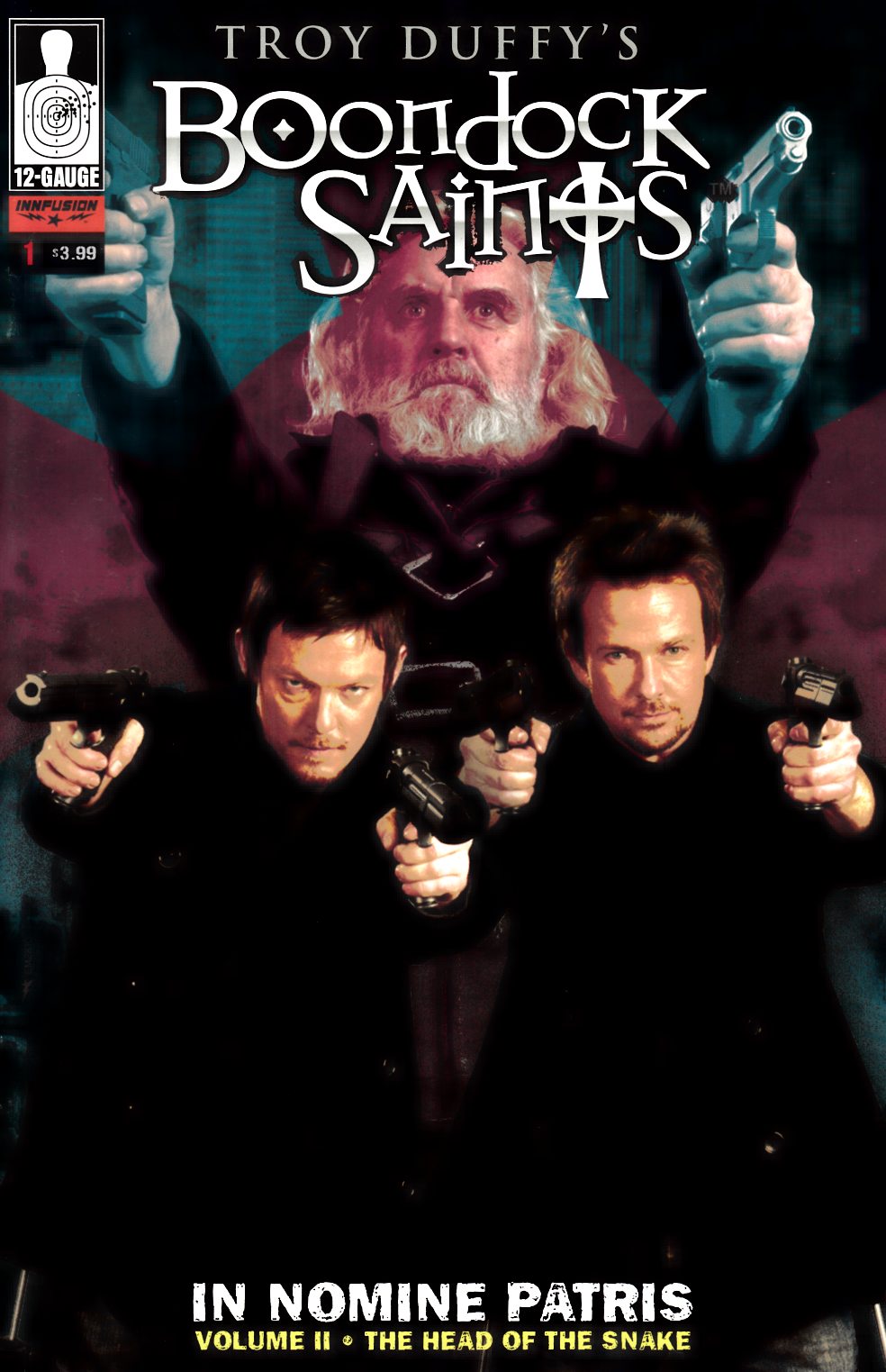 Boondock Saints Head of the Snake #1 Cover B Near Mint (9.4) [12 Gauge Comic] LARGE