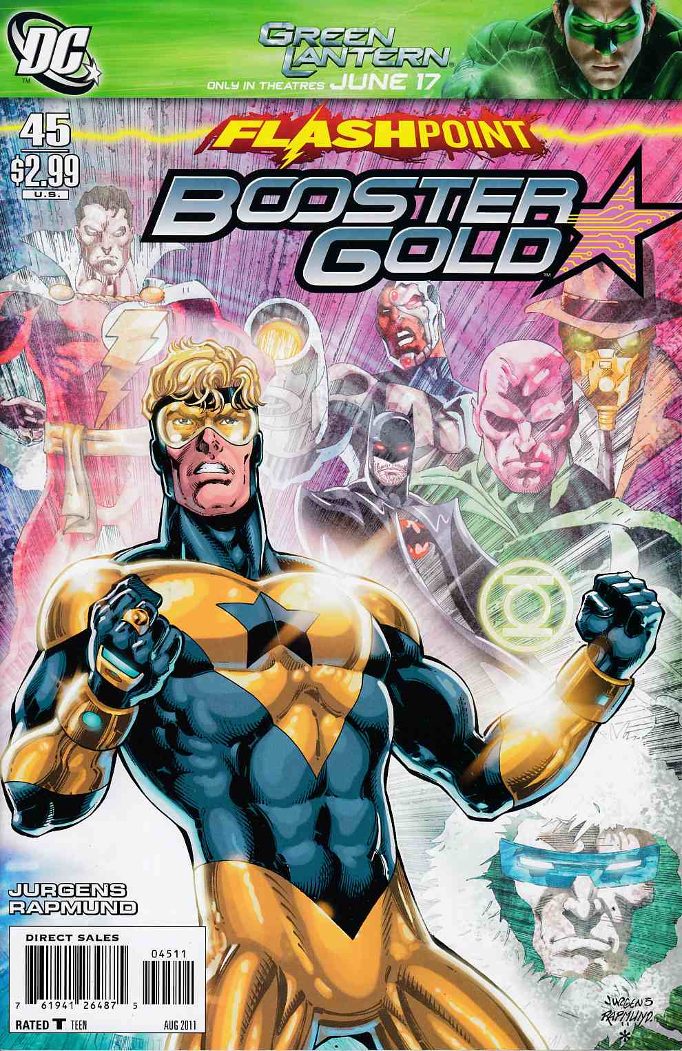 Booster Gold #45 Near Mint (9.4) [DC Comic] LARGE