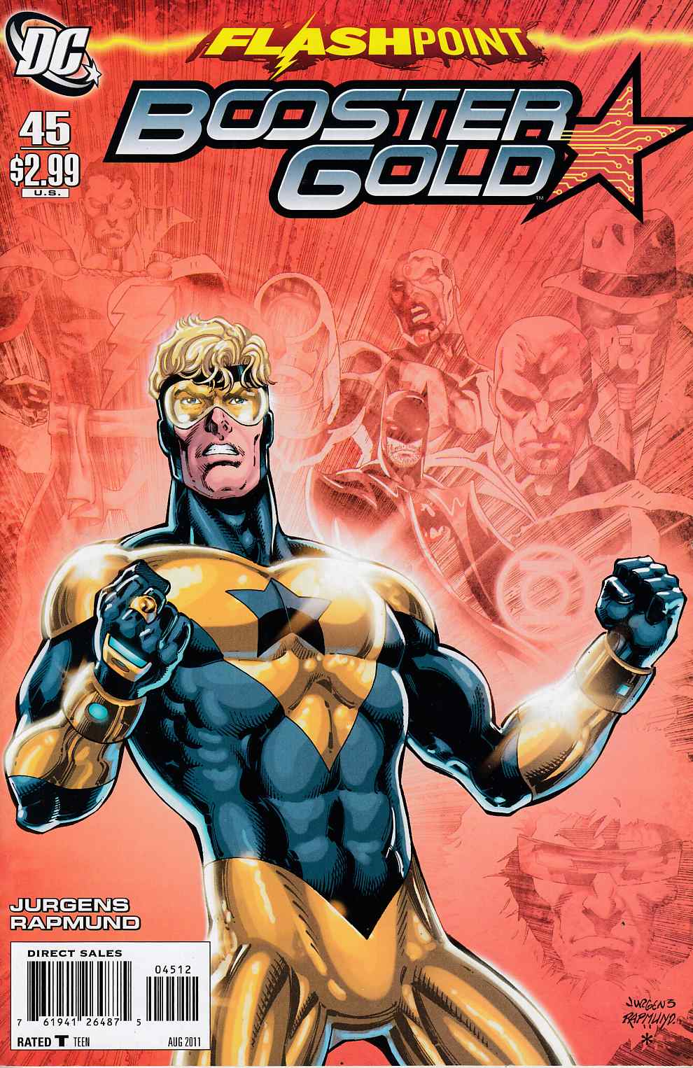 Booster Gold #45 Second Printing Very Fine (8.0) [DC Comic] THUMBNAIL