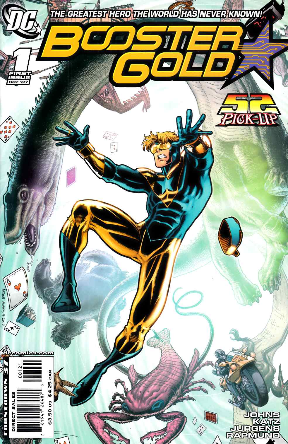 Booster Gold #1 Adams Variant Cover Very Fine (8.0) [DC Comic] THUMBNAIL