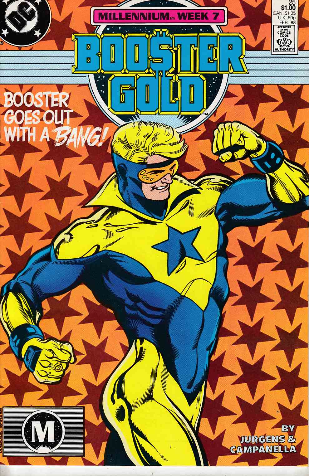 Booster Gold #25 Very Fine Minus (7.5) [DC Comic] LARGE
