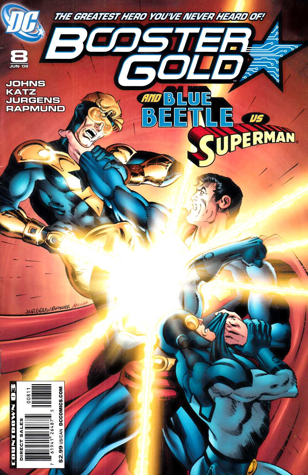Booster Gold #8 Fine (6.0) [DC Comic] LARGE