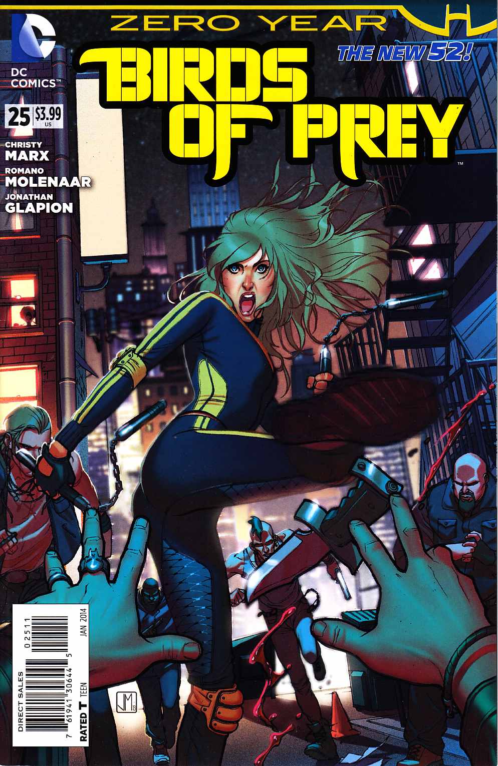 Birds of Prey #25 (Zero Year) [DC Comic] THUMBNAIL