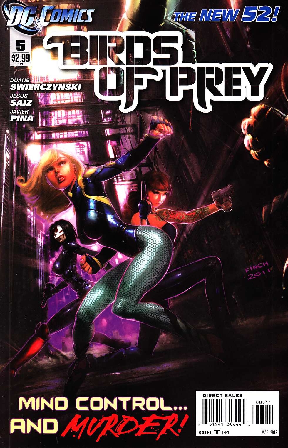 Birds Of Prey #5 Very Fine (8.0) [DC Comic] THUMBNAIL