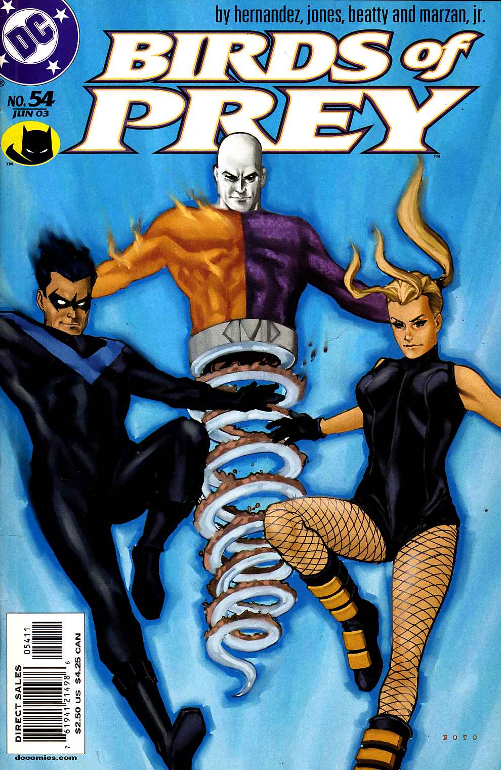 Birds of Prey #54 Near Mint (9.4) [DC Comic] LARGE