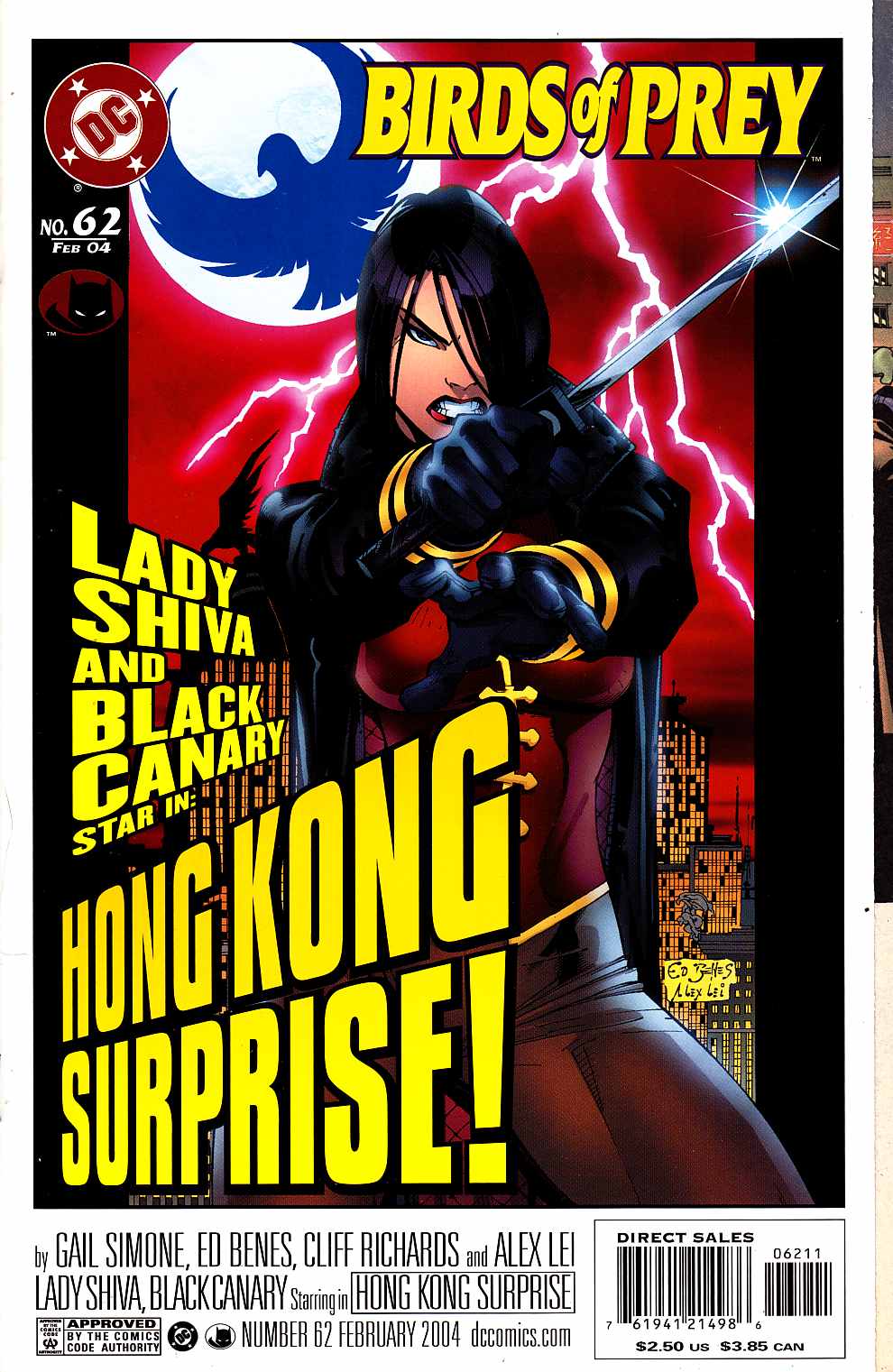 Birds of Prey #62 Near Mint (9.4) [DC Comic] THUMBNAIL