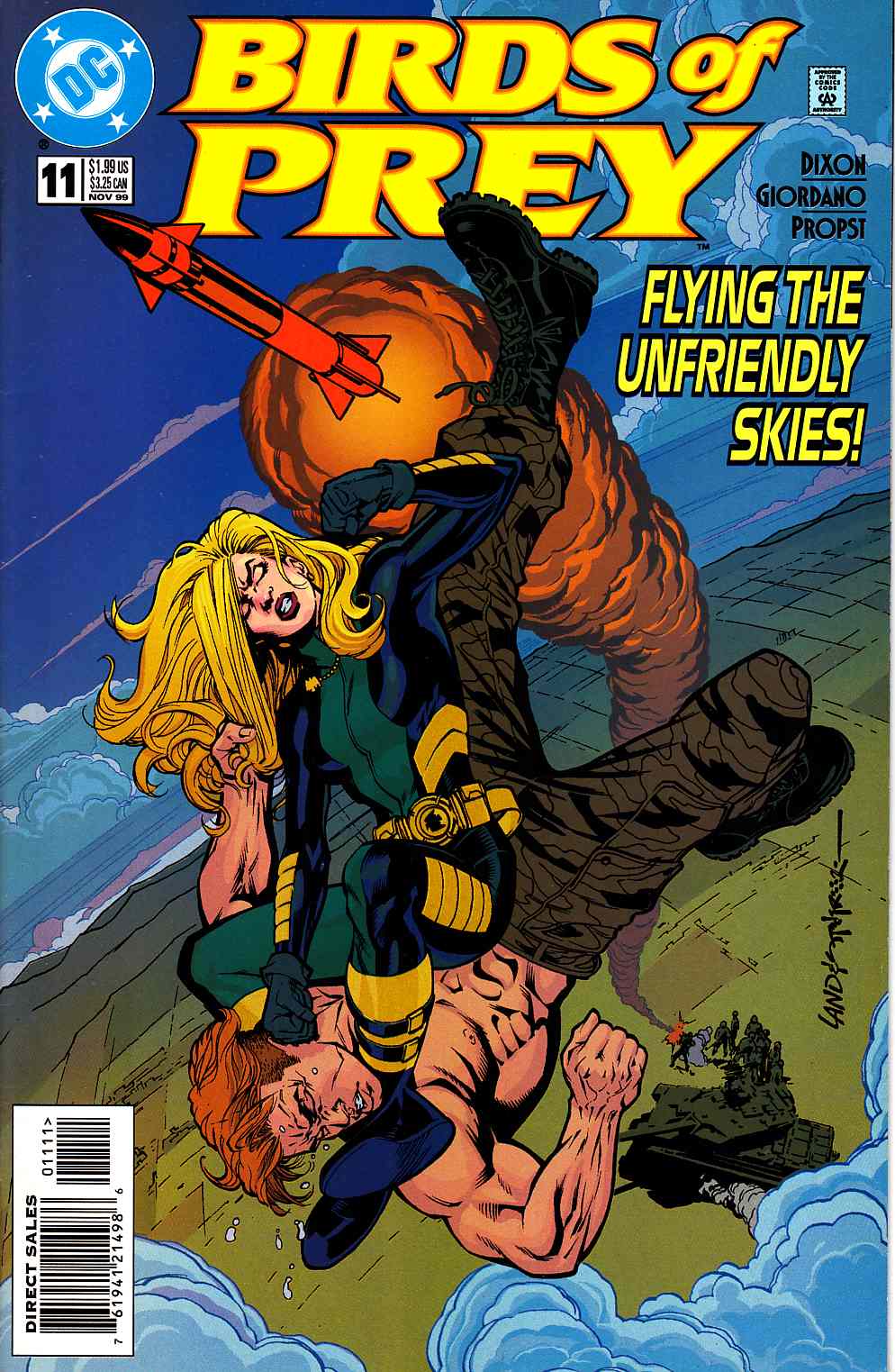 Birds of Prey #11 Near Mint Minus (9.2) [DC Comic] THUMBNAIL