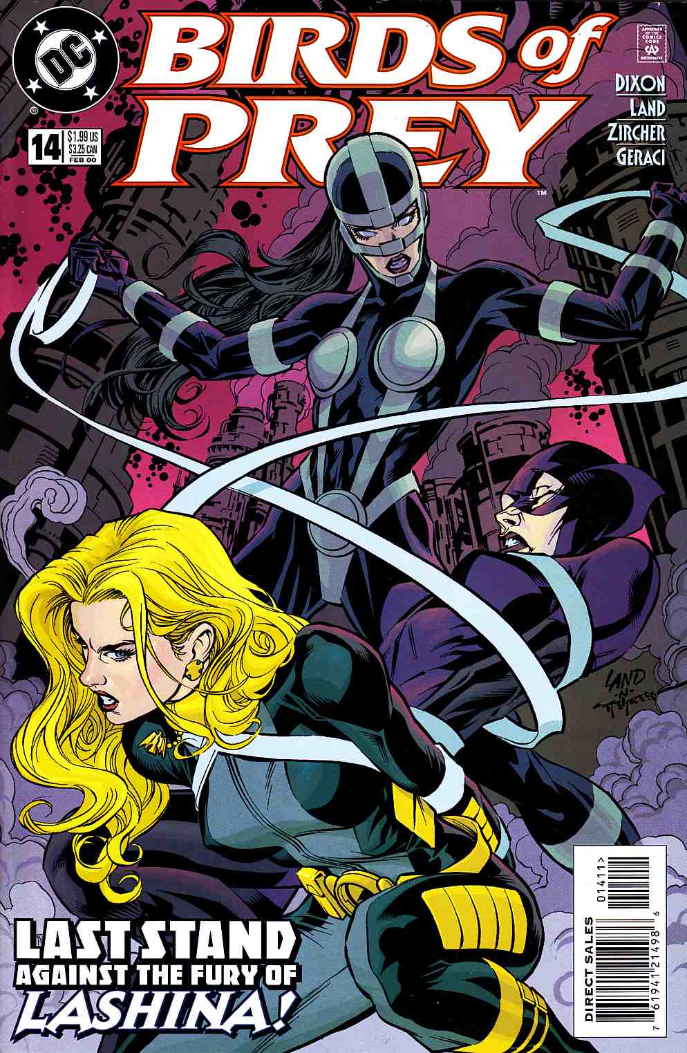Birds of Prey #14 Near Mint (9.4) [DC Comic] THUMBNAIL