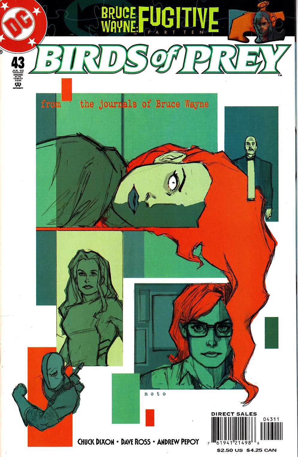 Birds of Prey #43 Near Mint (9.4) [DC Comic] THUMBNAIL