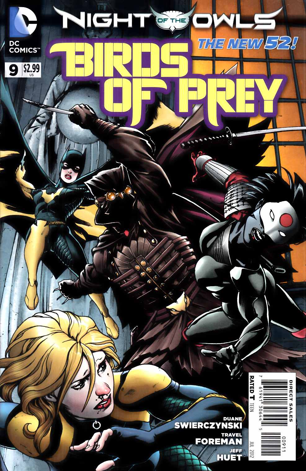 Birds of Prey #9 Fine (6.0) [DC Comic] LARGE